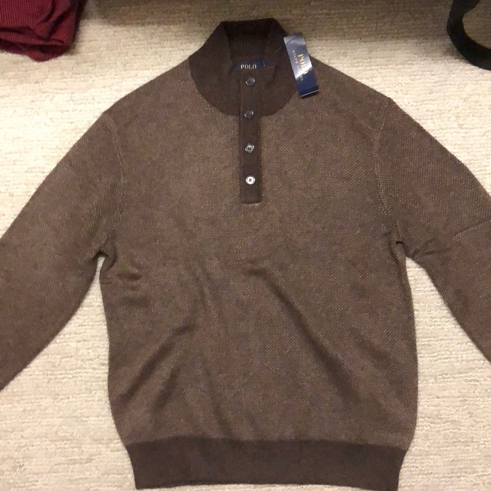 Button up sweater